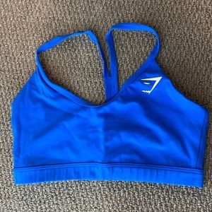 Gymshark V neck sports bra size small